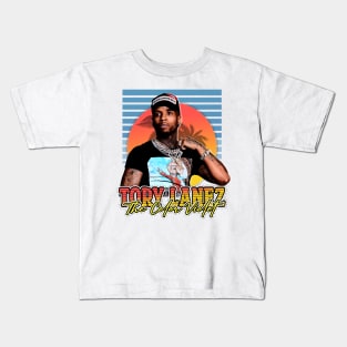 Tory Lanez // The Color Violet Style Flyer vintage T-shirt Kids T-Shirt